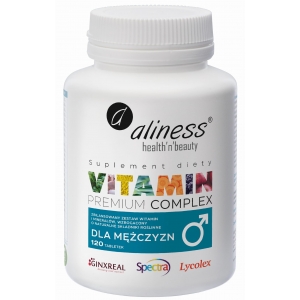 Premium Vitamin Complex dla mężczyzn 120 tabl. do ssania - Aliness